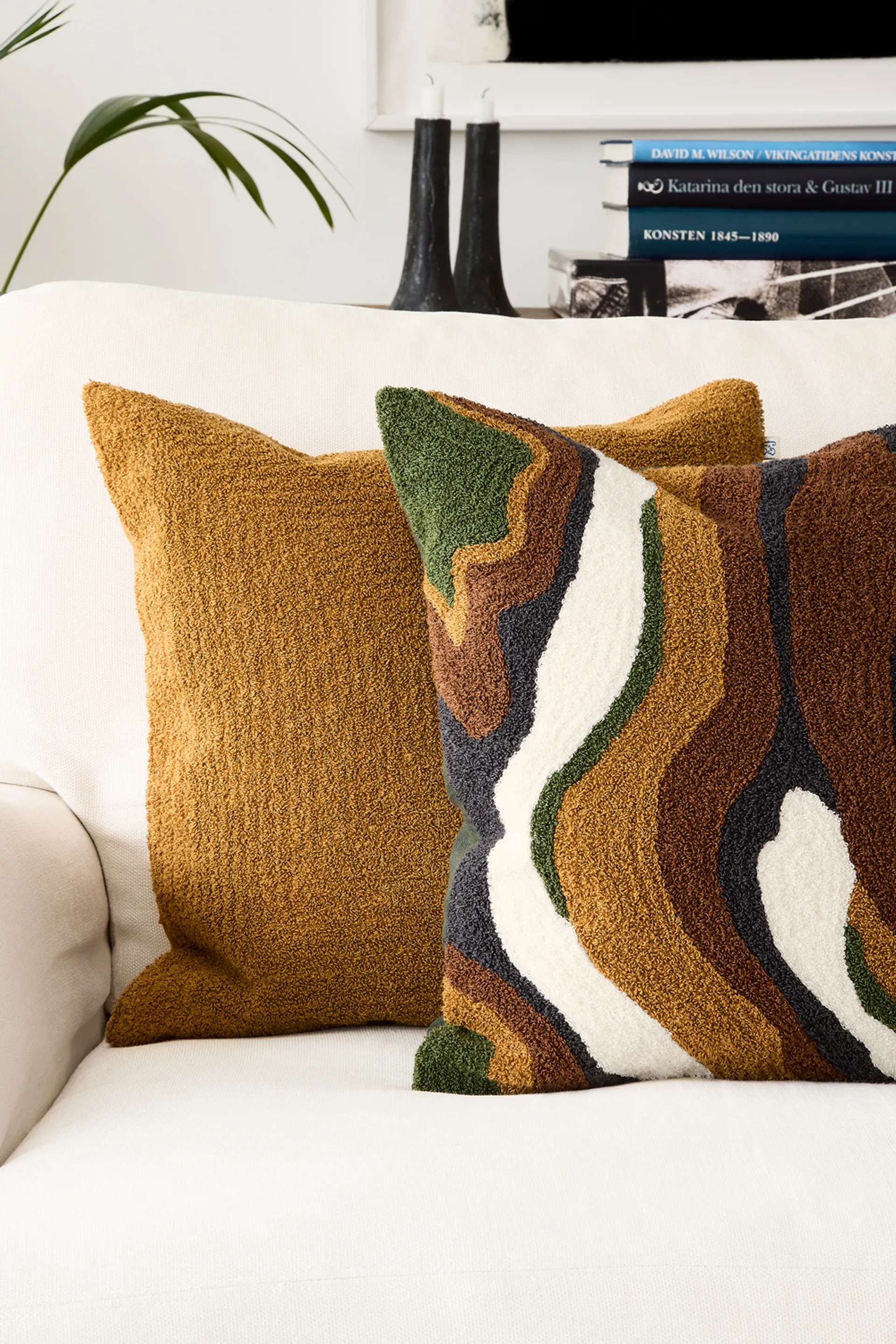 Mani kuddfodral 50x50 cm, Masala Yellow Chhatwal & Jonsson