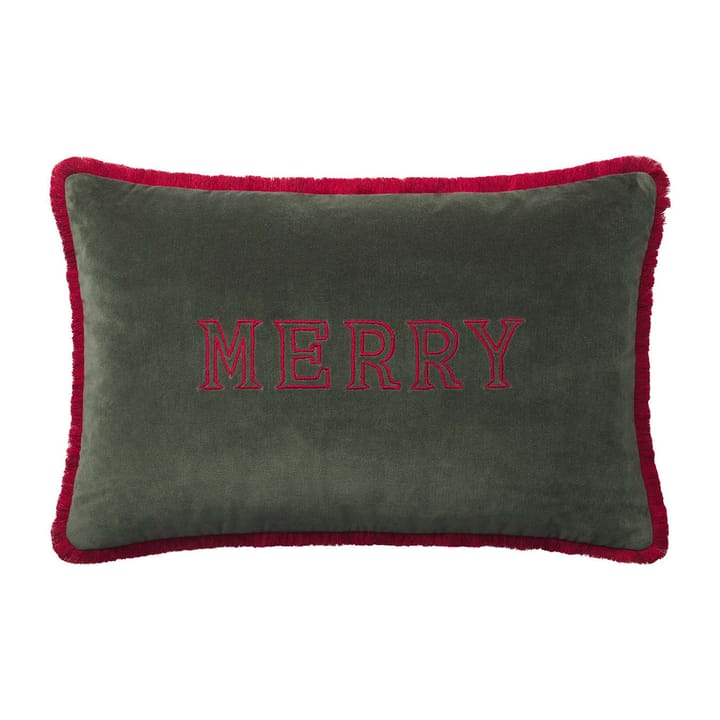 Merry kuddfodral 40x60 cm - Forest green - Chhatwal & Jonsson