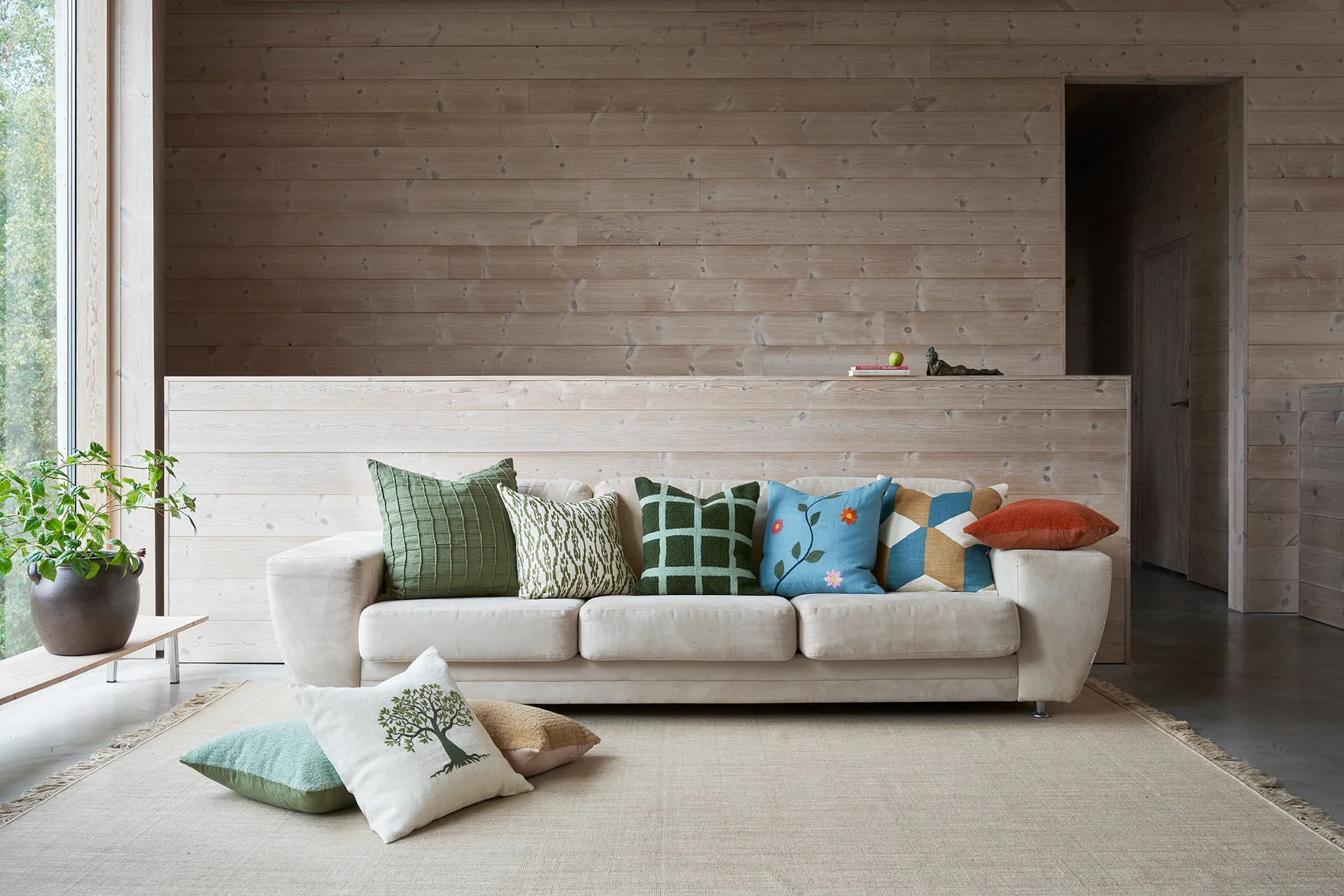 Nanda matta, Light beige, 170x240 cm Chhatwal & Jonsson