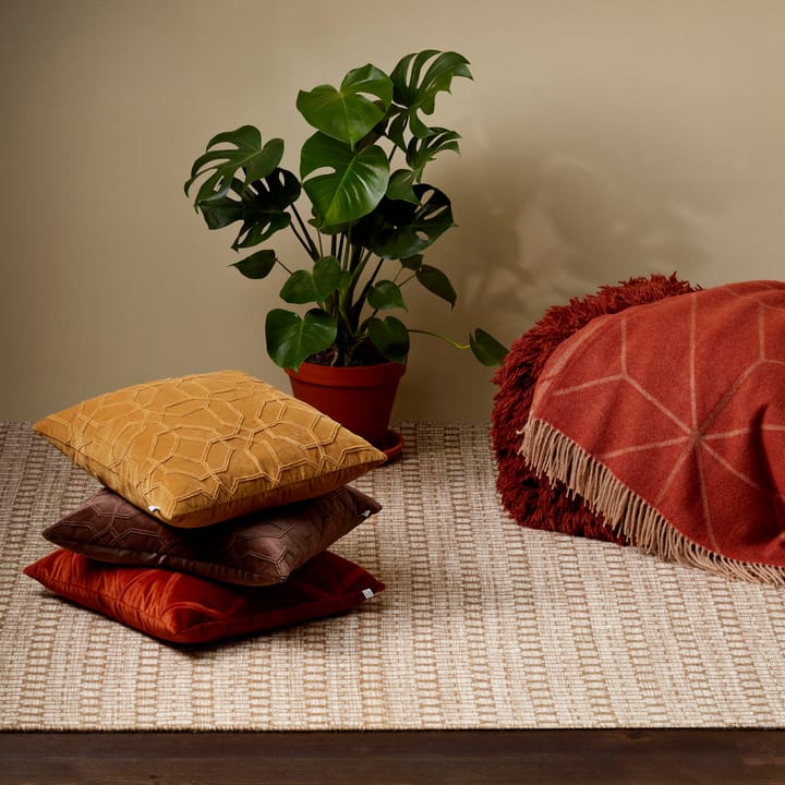 Nandi kuddfodral 50x50 cm, Brown Chhatwal & Jonsson