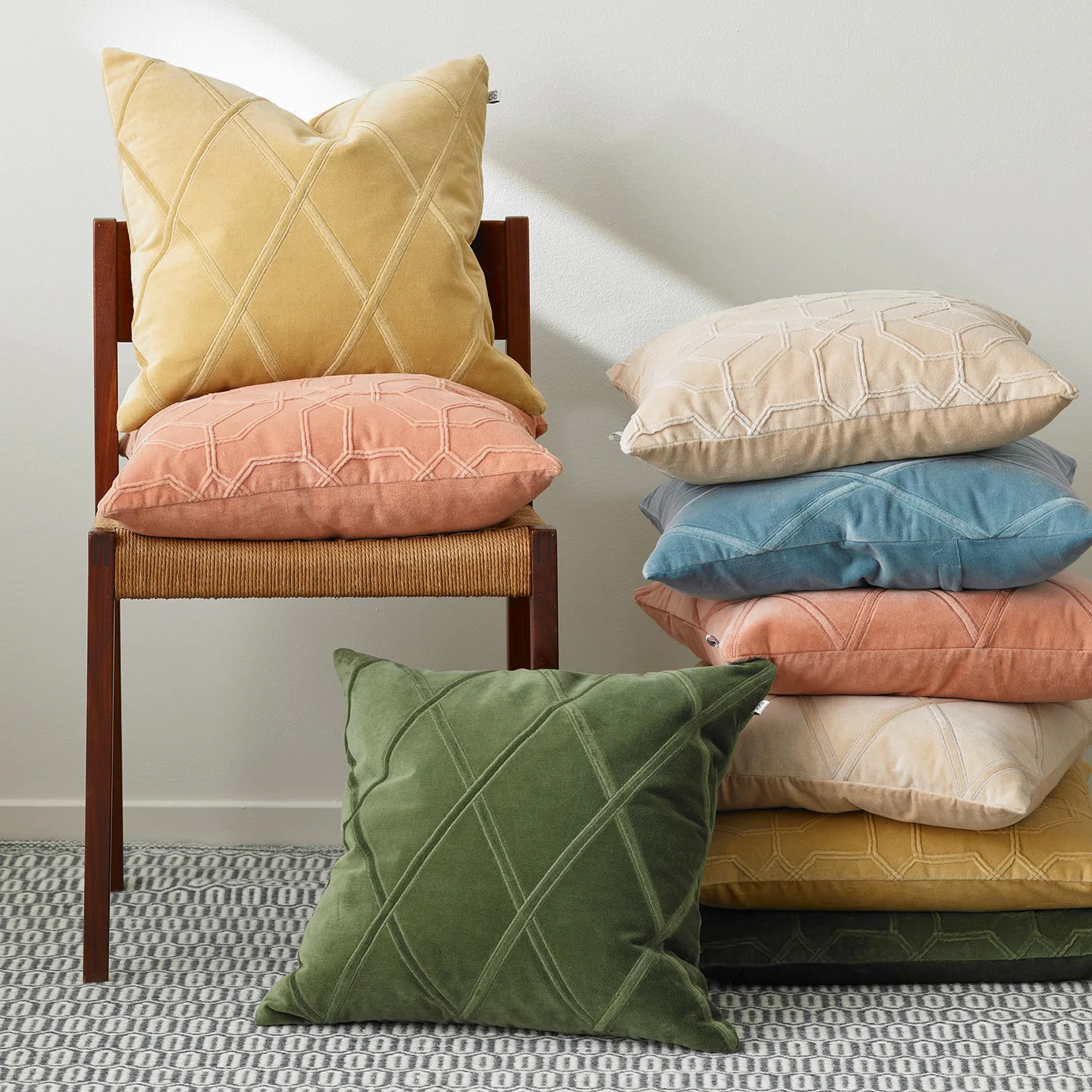 Nandi kuddfodral 50x50 cm, Rose Chhatwal & Jonsson