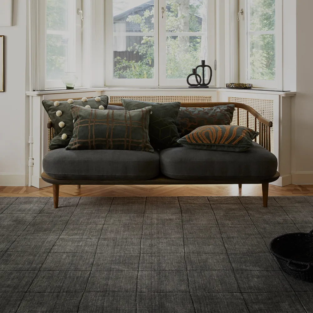 Nari matta, light grey, 170x240 cm Chhatwal & Jonsson