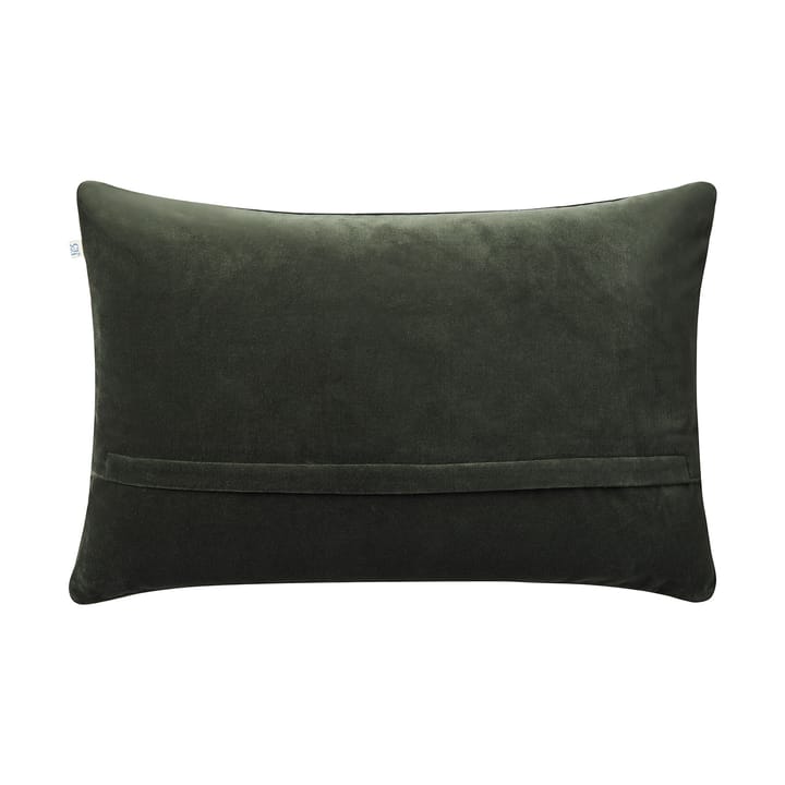 Natu kuddfodral 40x60 cm, Forest green-red Chhatwal & Jonsson