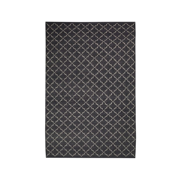 New Geometric Matta - Dark grey/off white-234x323 cm - Chhatwal & Jonsson