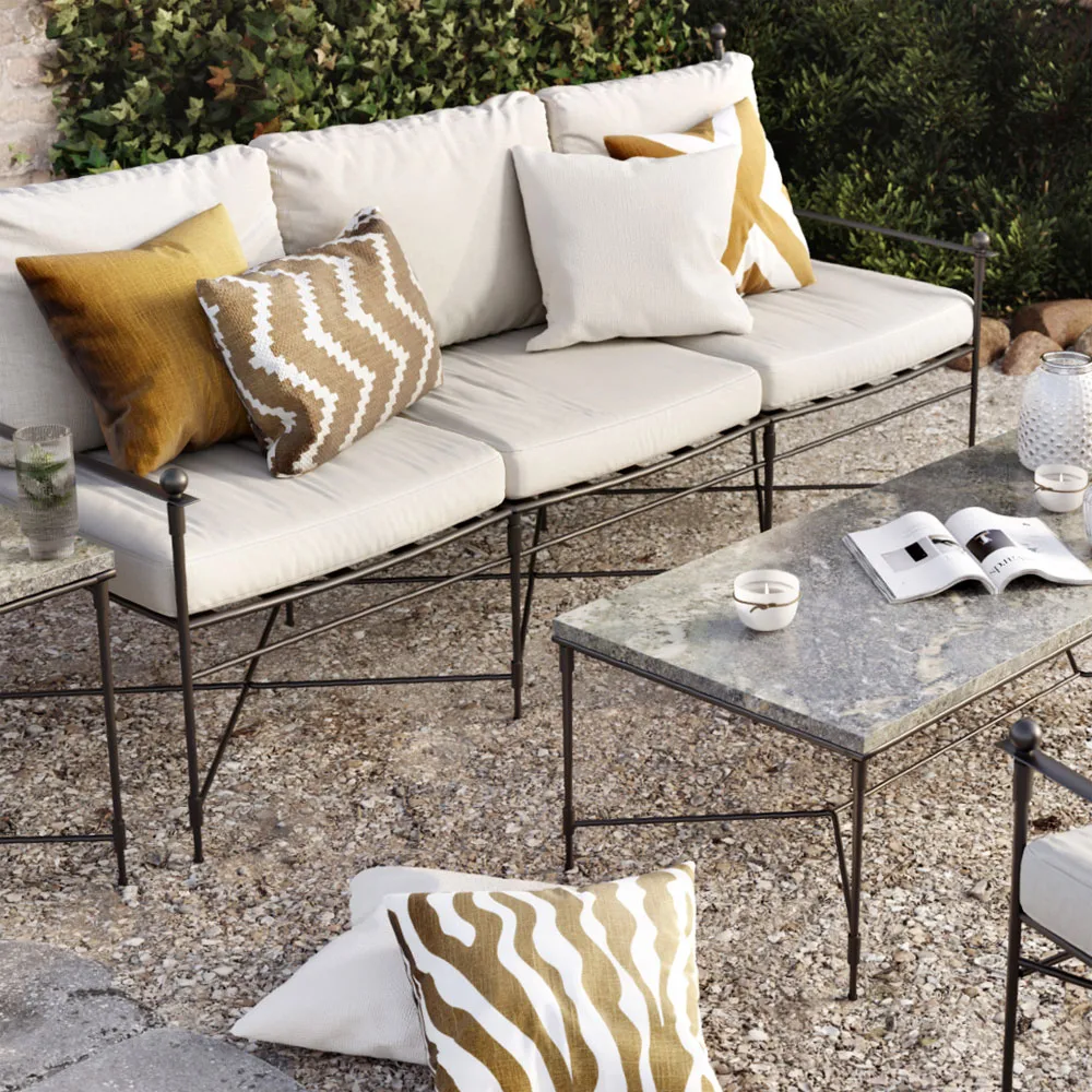 Pani Outdoor kudde 40x75 cm, Off-white Chhatwal & Jonsson