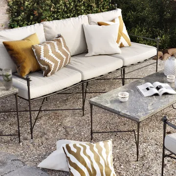 Pani Outdoor kudde 40x75 cm - Off-white - Chhatwal & Jonsson