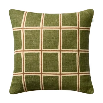 Raha kuddfodral 50x50 cm - Cactus green-taupe - Chhatwal & Jonsson