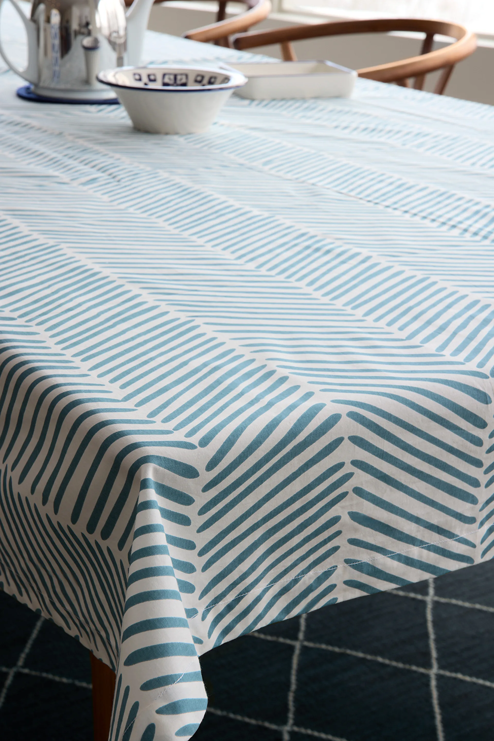 Rama bordsduk 150x250 cm, Heaven blue Chhatwal & Jonsson