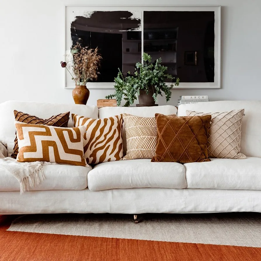 Rama kuddfodral 50x50 cm, Taupe Chhatwal & Jonsson