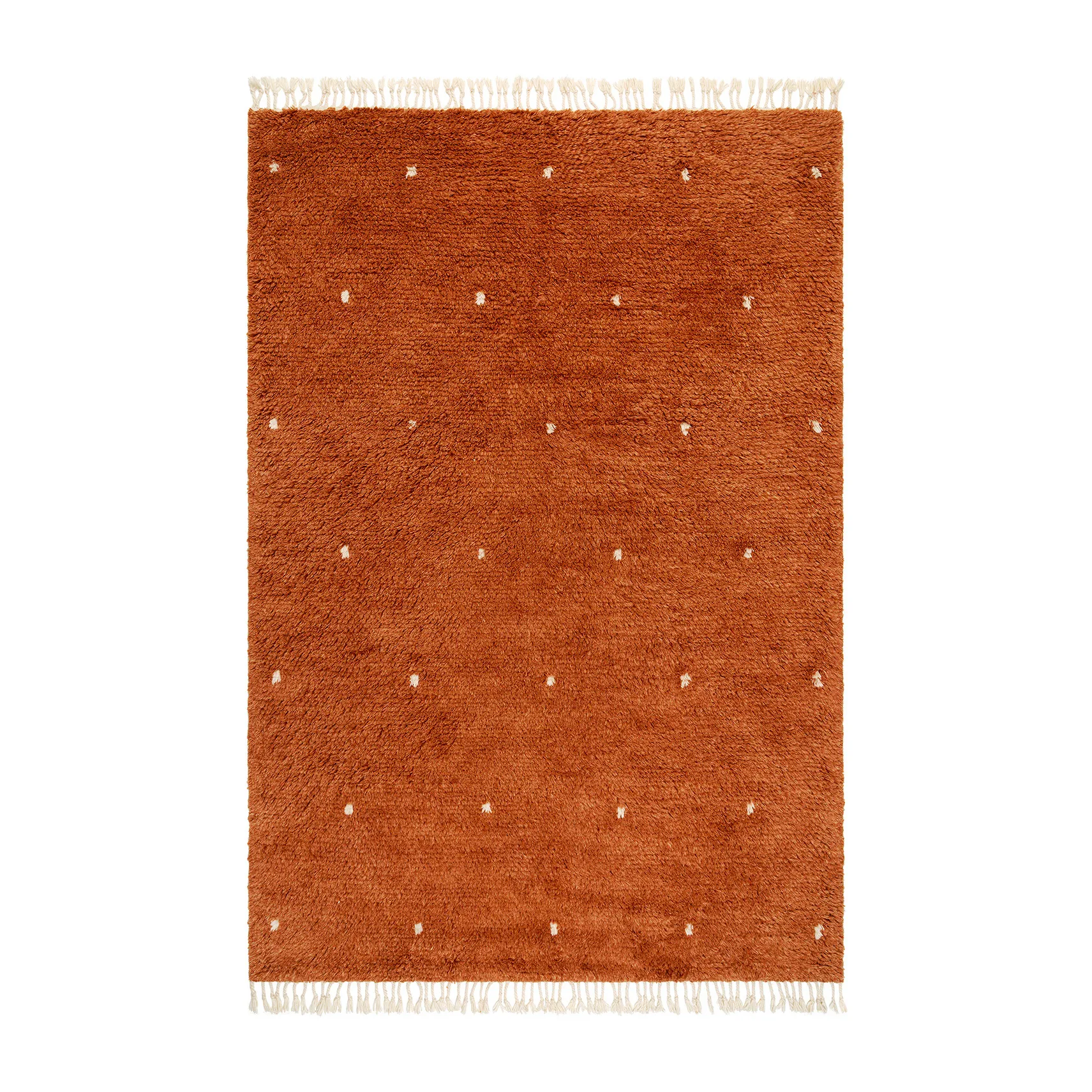 Ravi matta 230x320 cm, Orange-off white Chhatwal & Jonsson