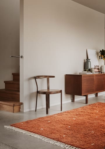 Ravi matta 230x320 cm - Orange-off white - Chhatwal & Jonsson