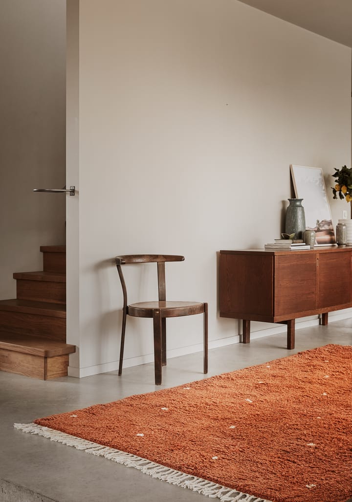 Ravi matta 230x320 cm, Orange-off white Chhatwal & Jonsson