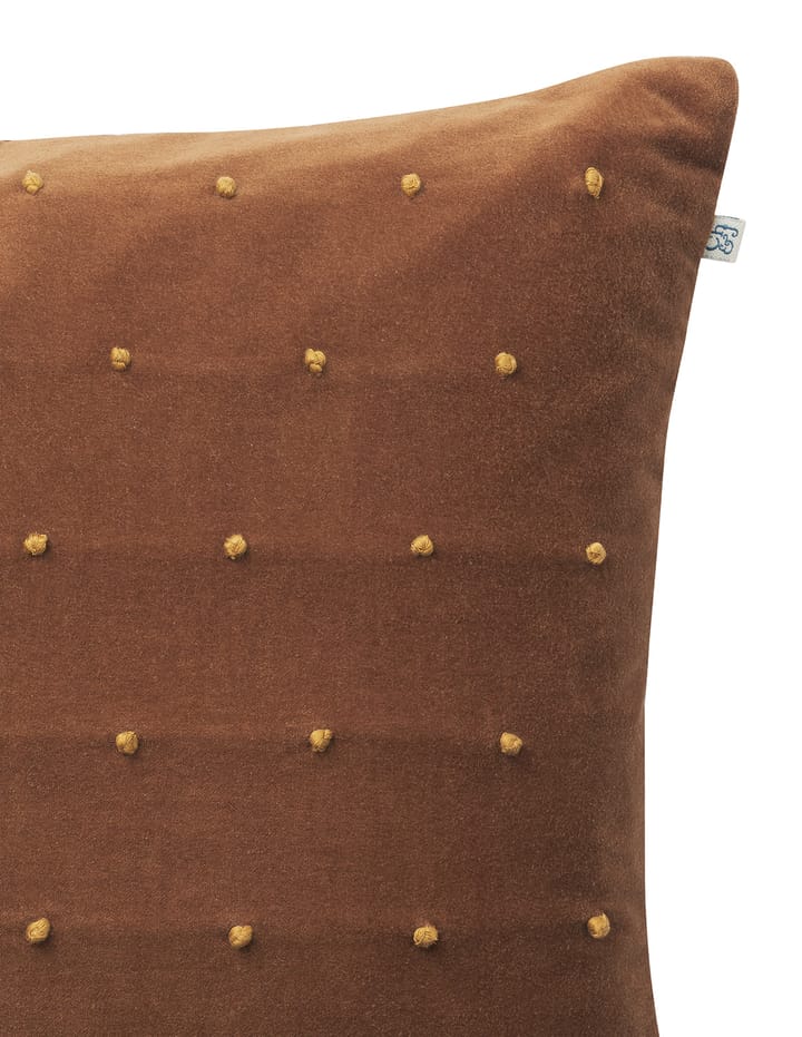 Roma kuddfodral 50x50 cm, Cognac-masala yellow Chhatwal & Jonsson