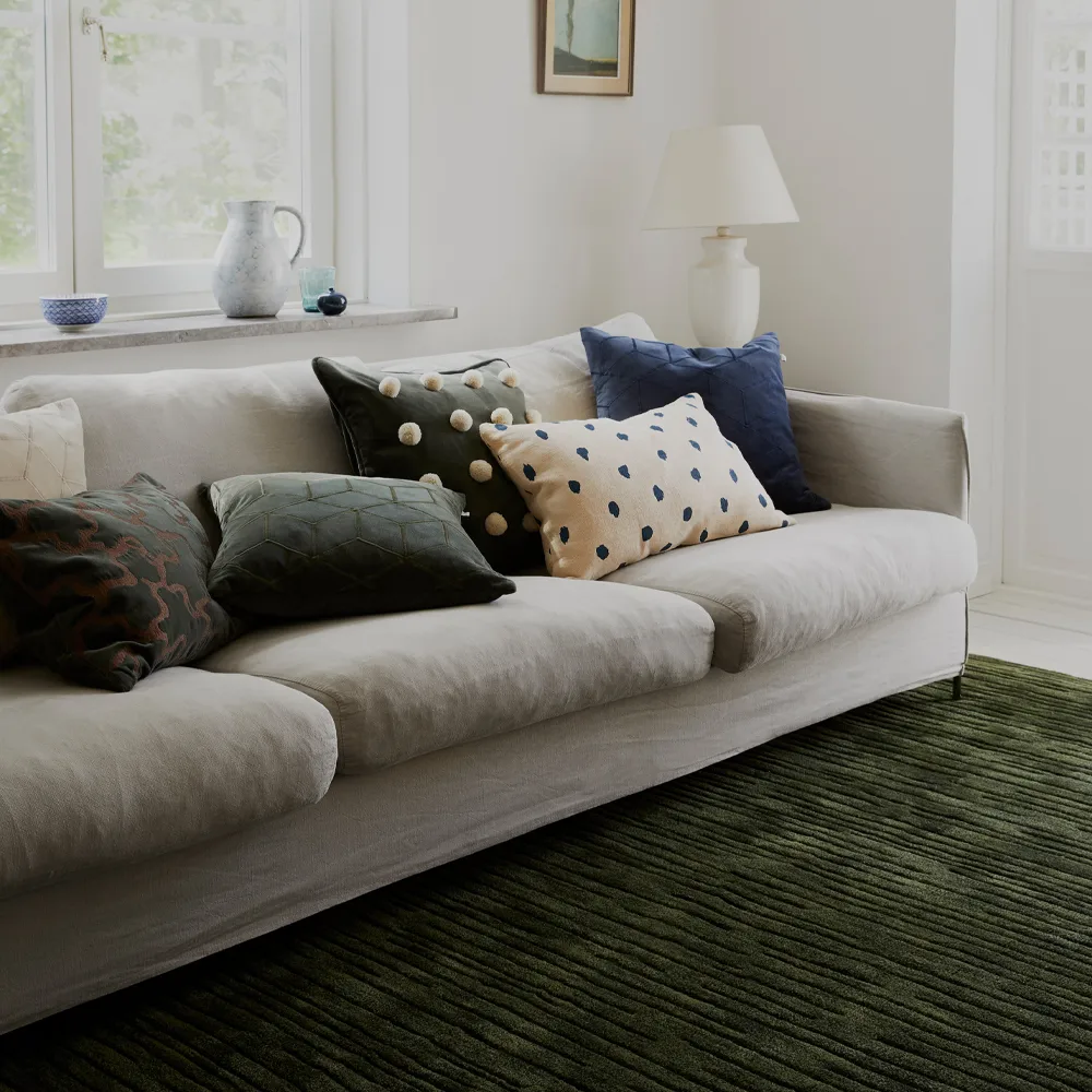 Shimla kuddfodral 50x50 cm, ivory Chhatwal & Jonsson