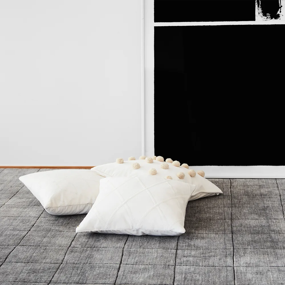 Shimla kuddfodral 50x50 cm, ivory Chhatwal & Jonsson