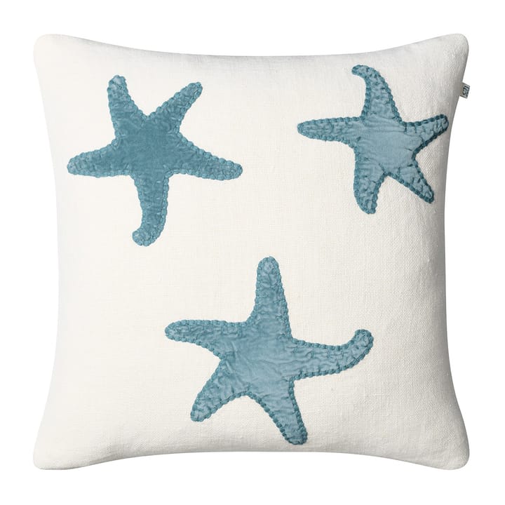 Star Fish kuddfodral 50x50 cm - Off white-heaven blue - Chhatwal & Jonsson