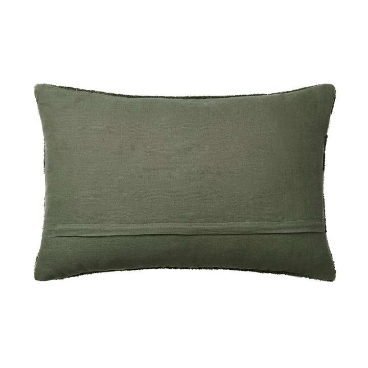 Stripe linen boucle kuddfodral 40x60 cm, Cactus green-aqua Chhatwal & Jonsson