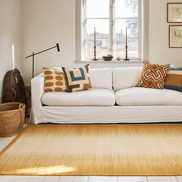 Tapti ullmatta - Masala Yellow-Off White, 320x230 cm - Chhatwal & Jonsson