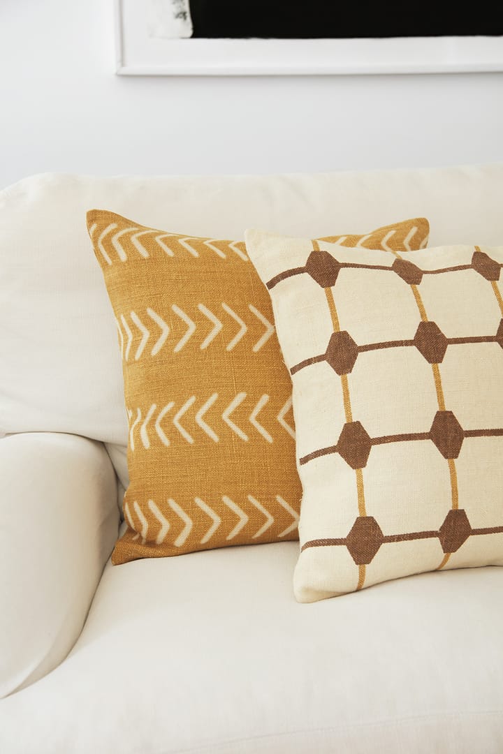 Tara kuddfodral 50x50 cm, Spicy yellow Chhatwal & Jonsson