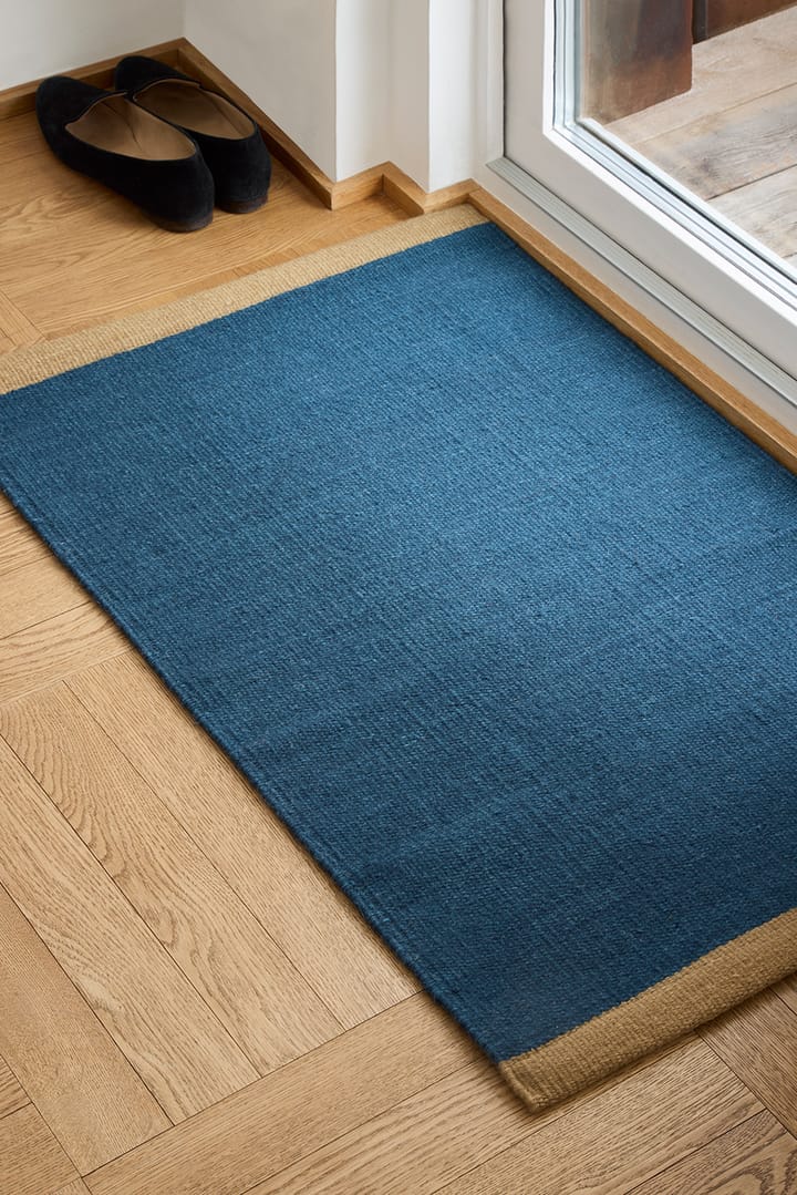 Traceable Tarun dörrmatta 60x90 cm, Dark Blue-Beige Chhatwal & Jonsson