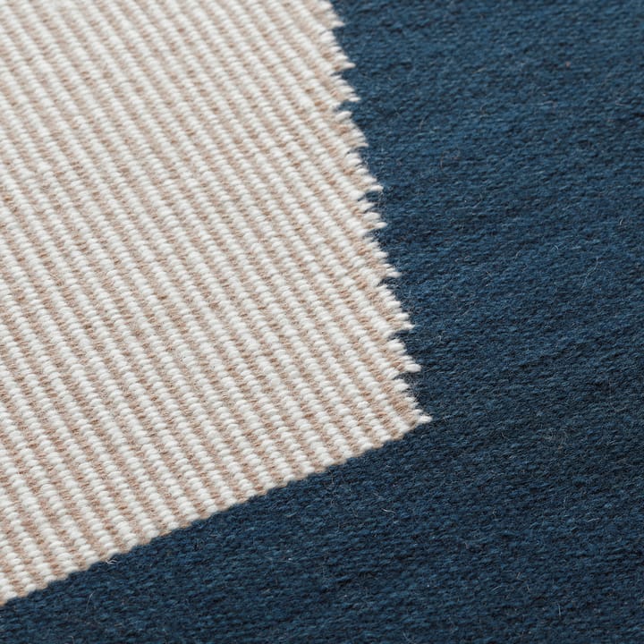 Una ullmatta 230x320 cm, Dark blue-beige-off white Chhatwal & Jonsson