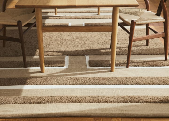 Veda matta 170x240 cm, Mocha-beige-off white Chhatwal & Jonsson