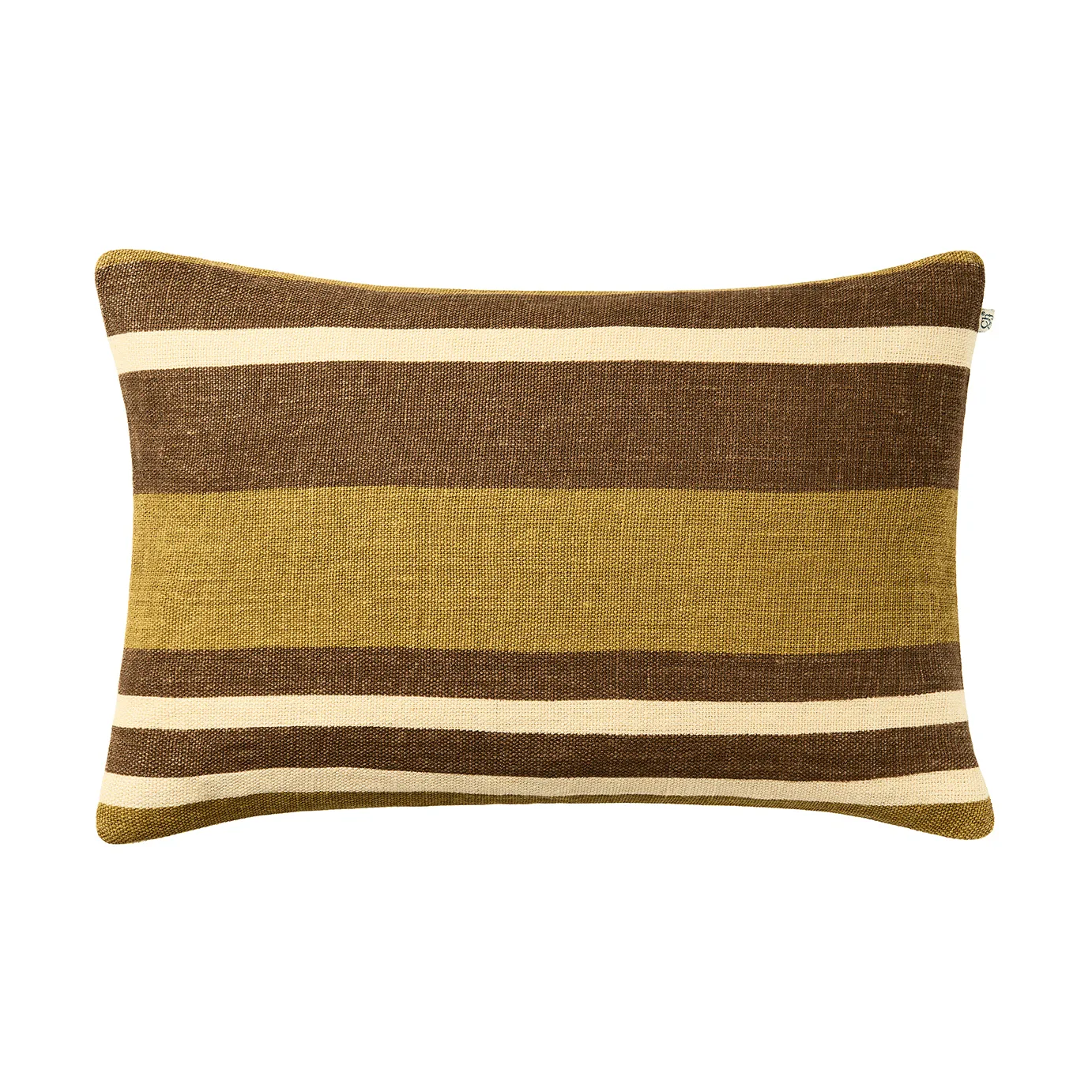 Vera kuddfodral, Masala Yellow-Taupe, 40x60 cm Chhatwal & Jonsson