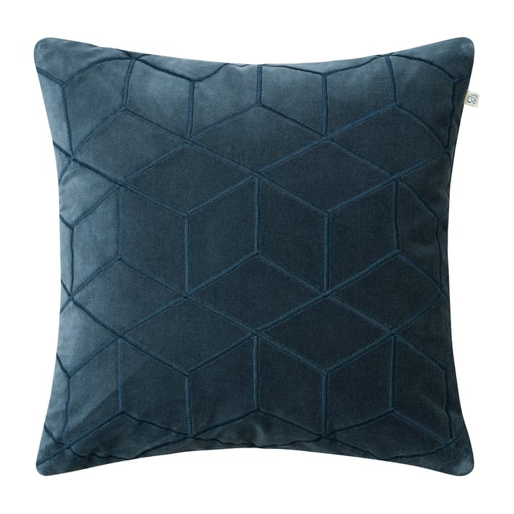 Vir kuddfodral 50x50 cm - Sea blue - Chhatwal & Jonsson