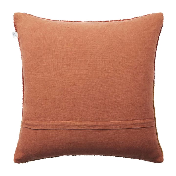 Yogi kuddfodral 50x50 cm, Terracotta-masala yellow Chhatwal & Jonsson
