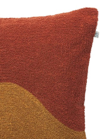 Yogi kuddfodral 50x50 cm - Terracotta-masala yellow - Chhatwal & Jonsson