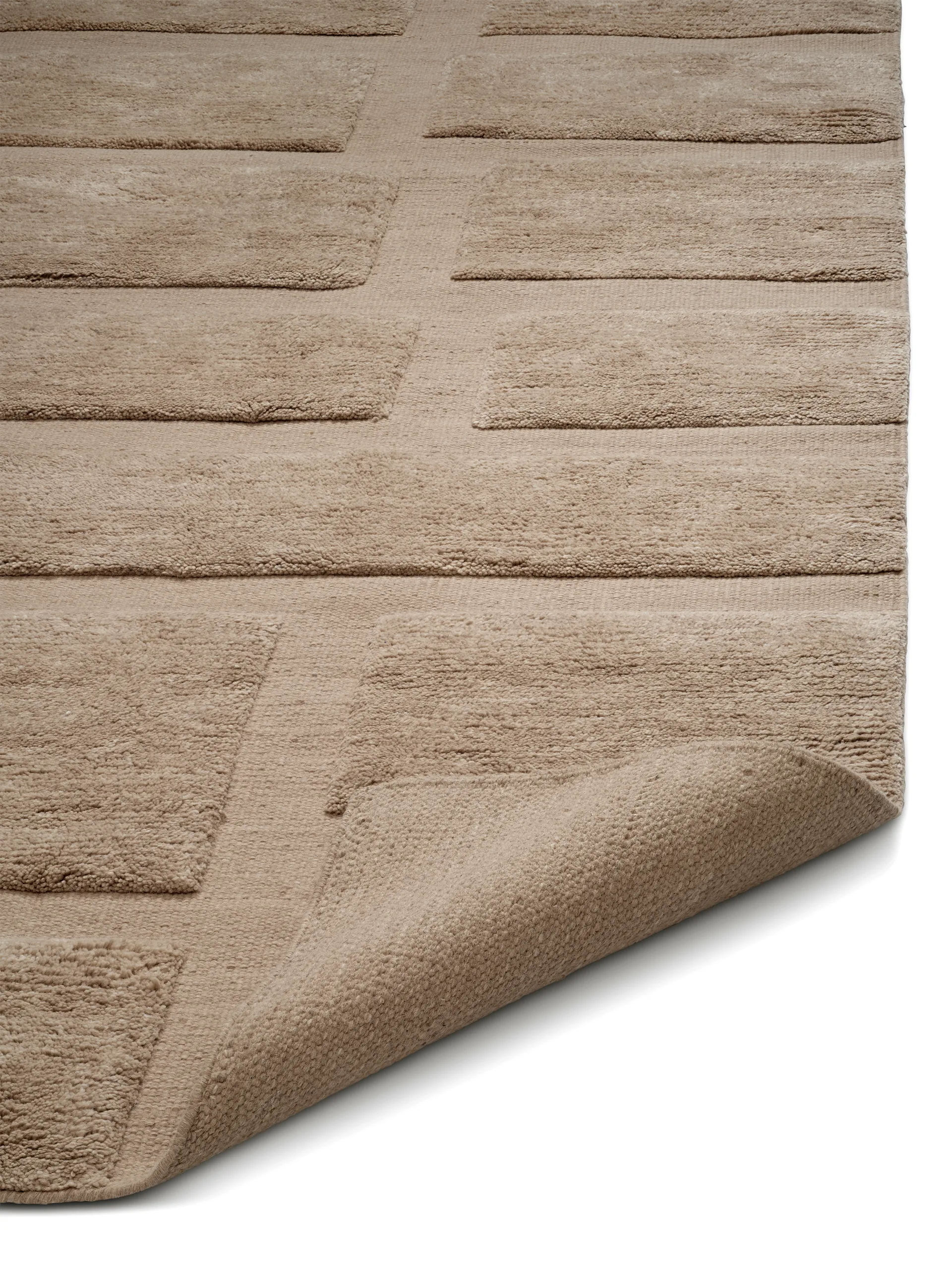 Bricks ullmatta 170x230 cm, Beige Classic Collection