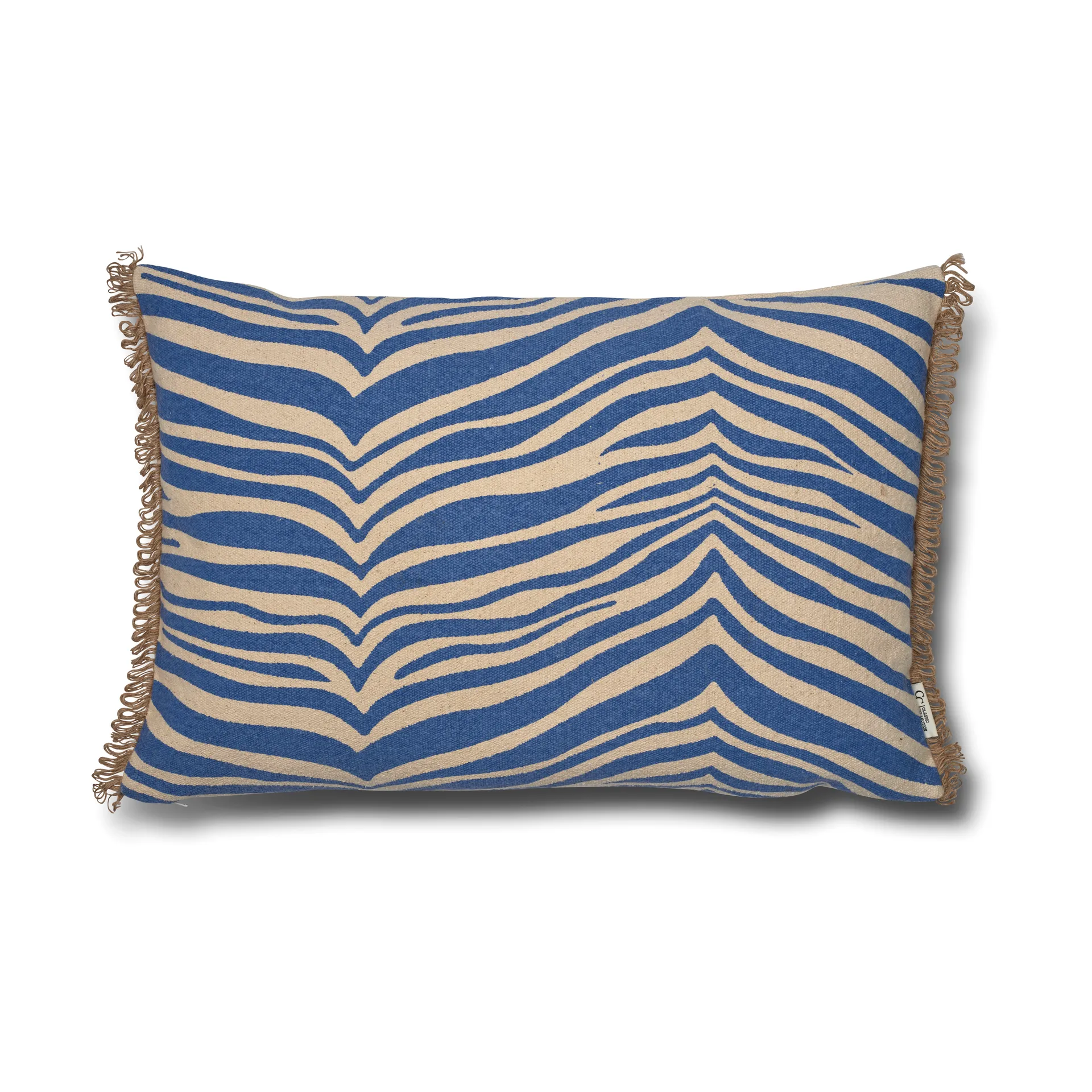 Classic Collection Zebra kudde 40x60 cm, Blue Classic Collection