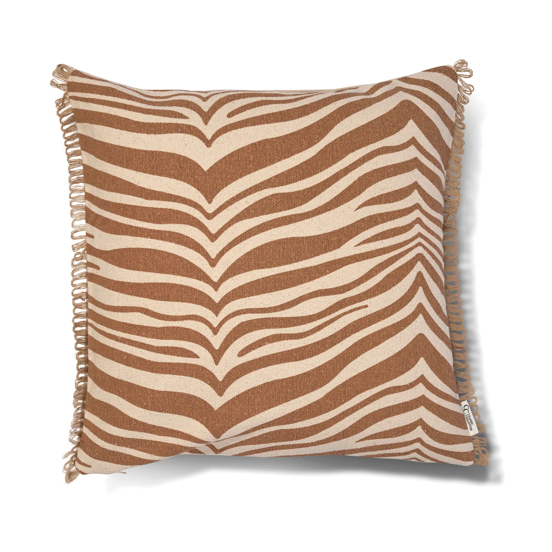 Classic Collection Zebra kudde 50x50 cm, Glazed Ginger Classic Collection