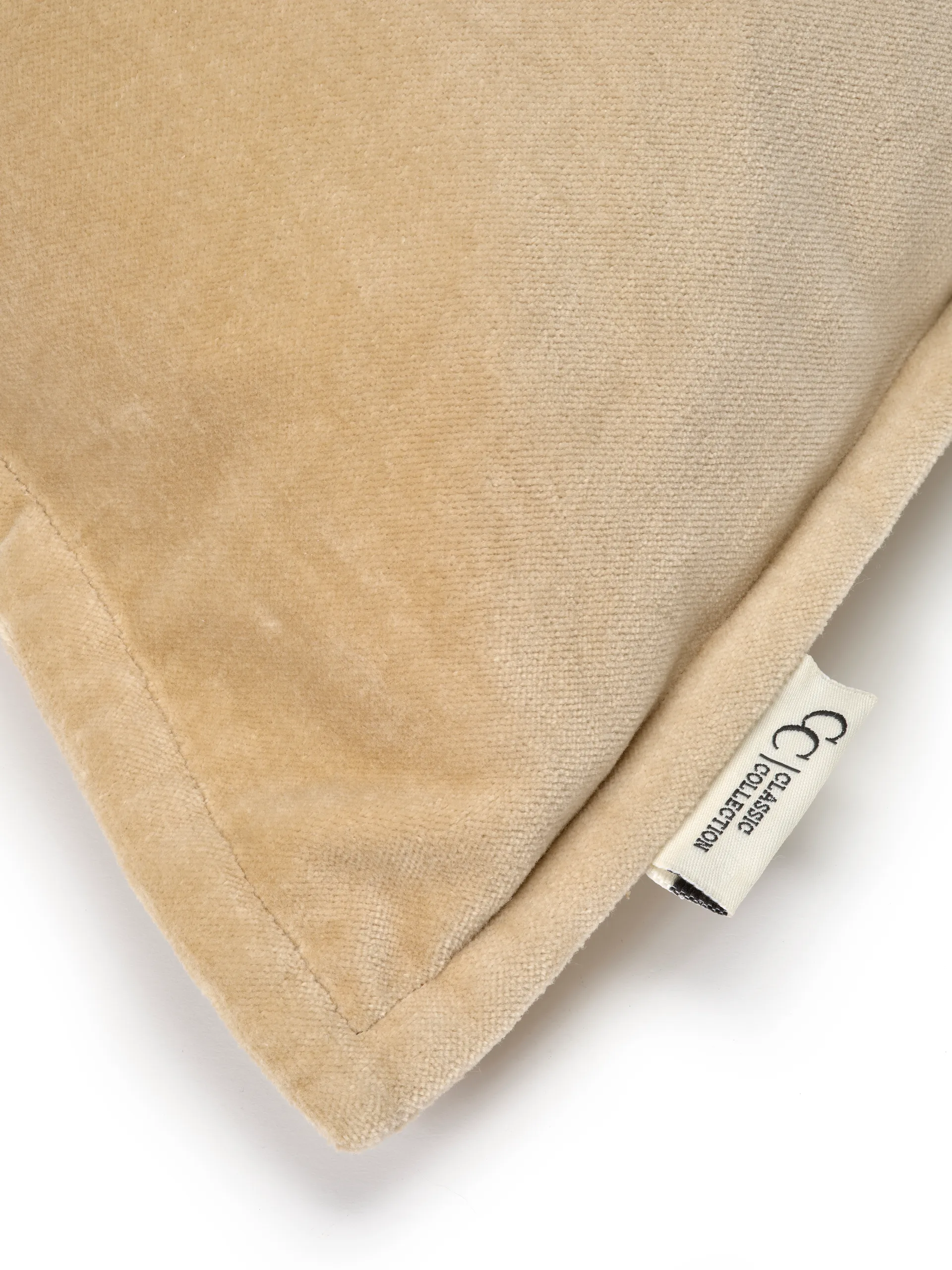 Classic Velvet kuddfodral 50x50 cm, Sand Classic Collection