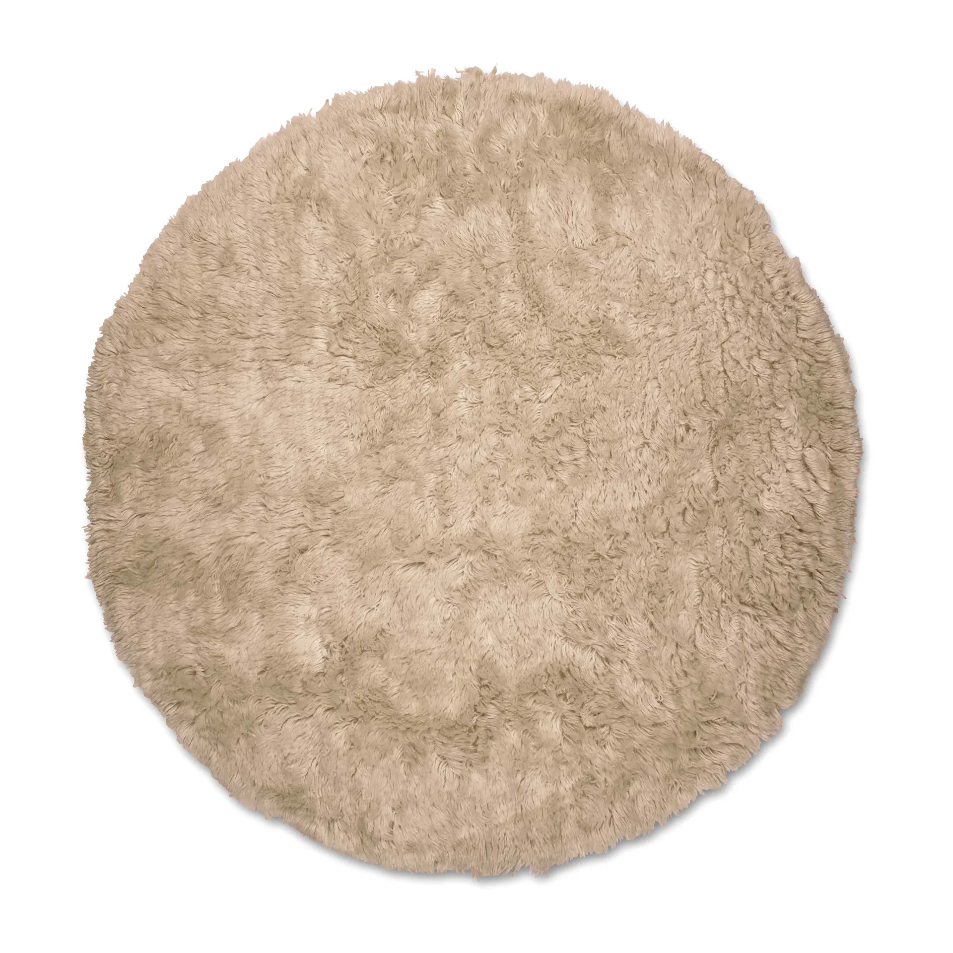 Cloudy ullmatta Ø160 cm, Beige Classic Collection