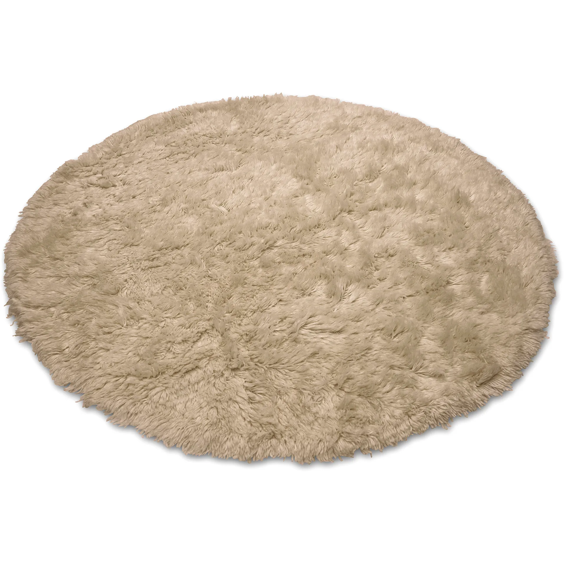 Cloudy ullmatta Ø160 cm, Beige Classic Collection