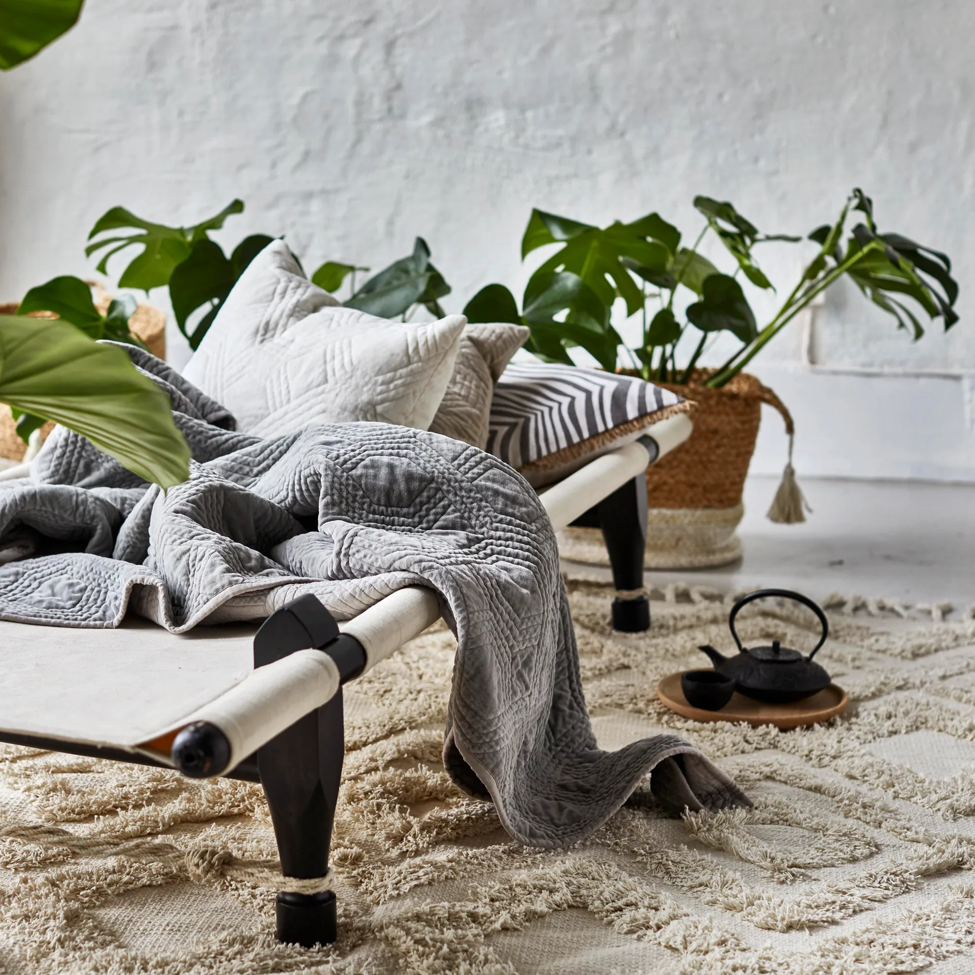 Copenhagen ullmatta 170x230 cm, Ivory (vit) Classic Collection