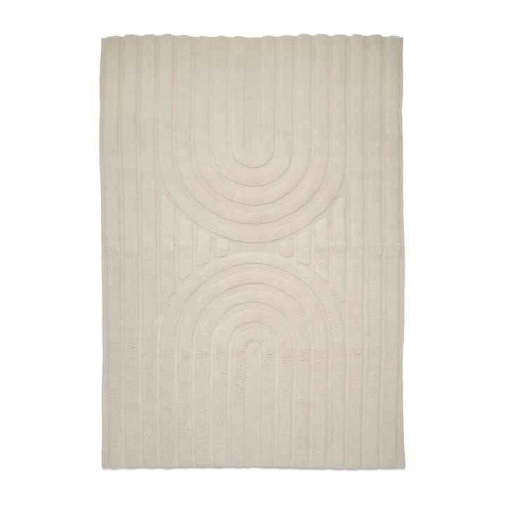 Curve ullmatta 170x230 cm - Ivory - Classic Collection