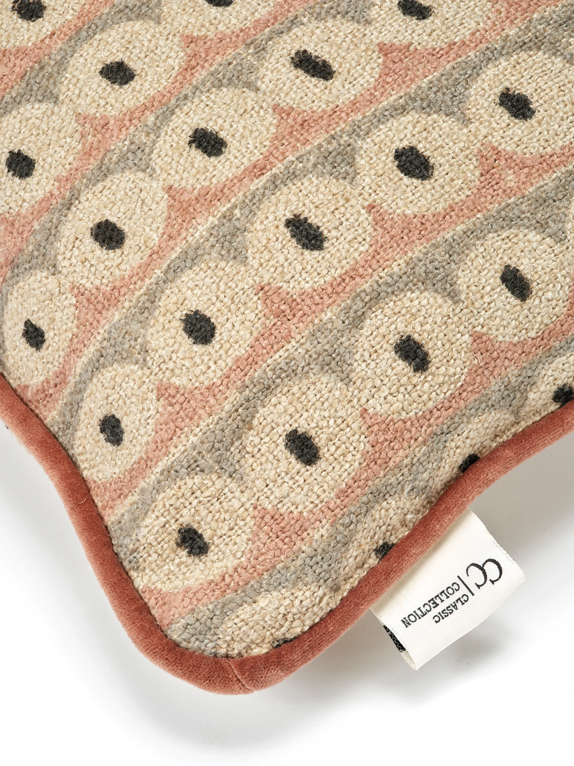 Dot kuddfodral 40x60 cm, Mocha Classic Collection