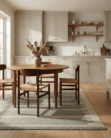 Falsterbo ullmatta - Green, 170x230 cm - Classic Collection