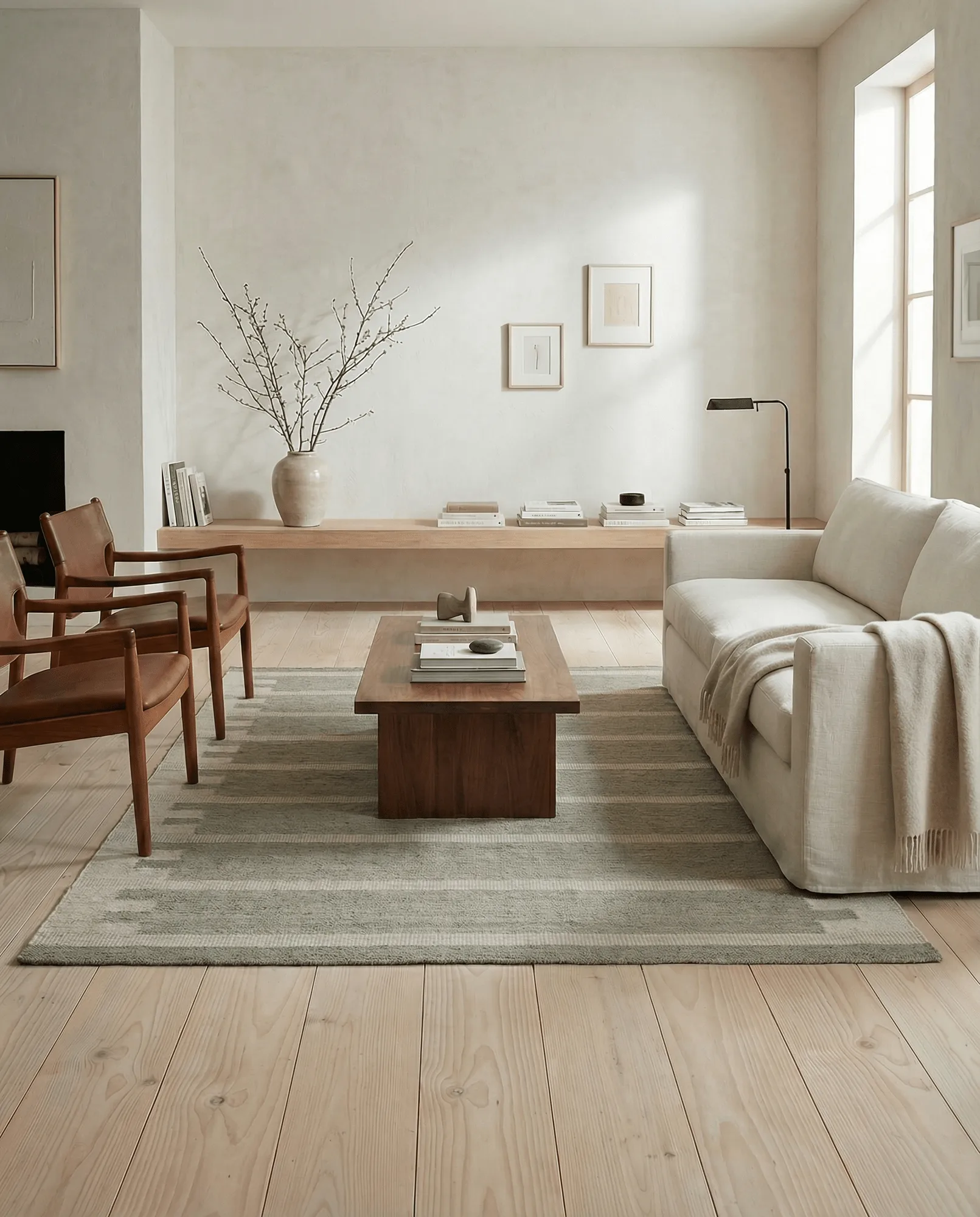 Falsterbo ullmatta, Green, 170x230 cm Classic Collection