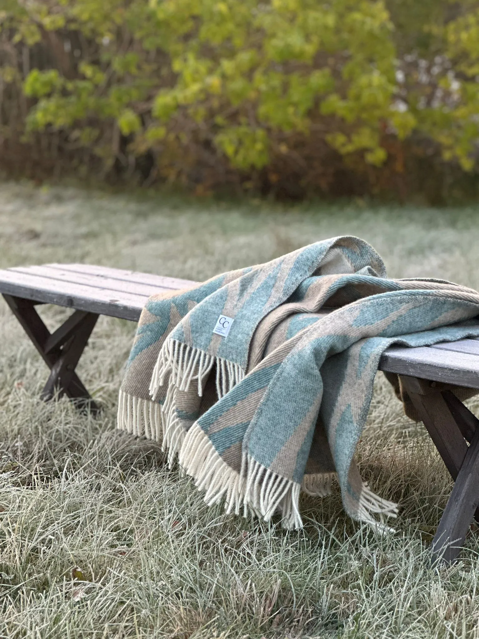 Folia pläd 130x180 cm, Teal Classic Collection