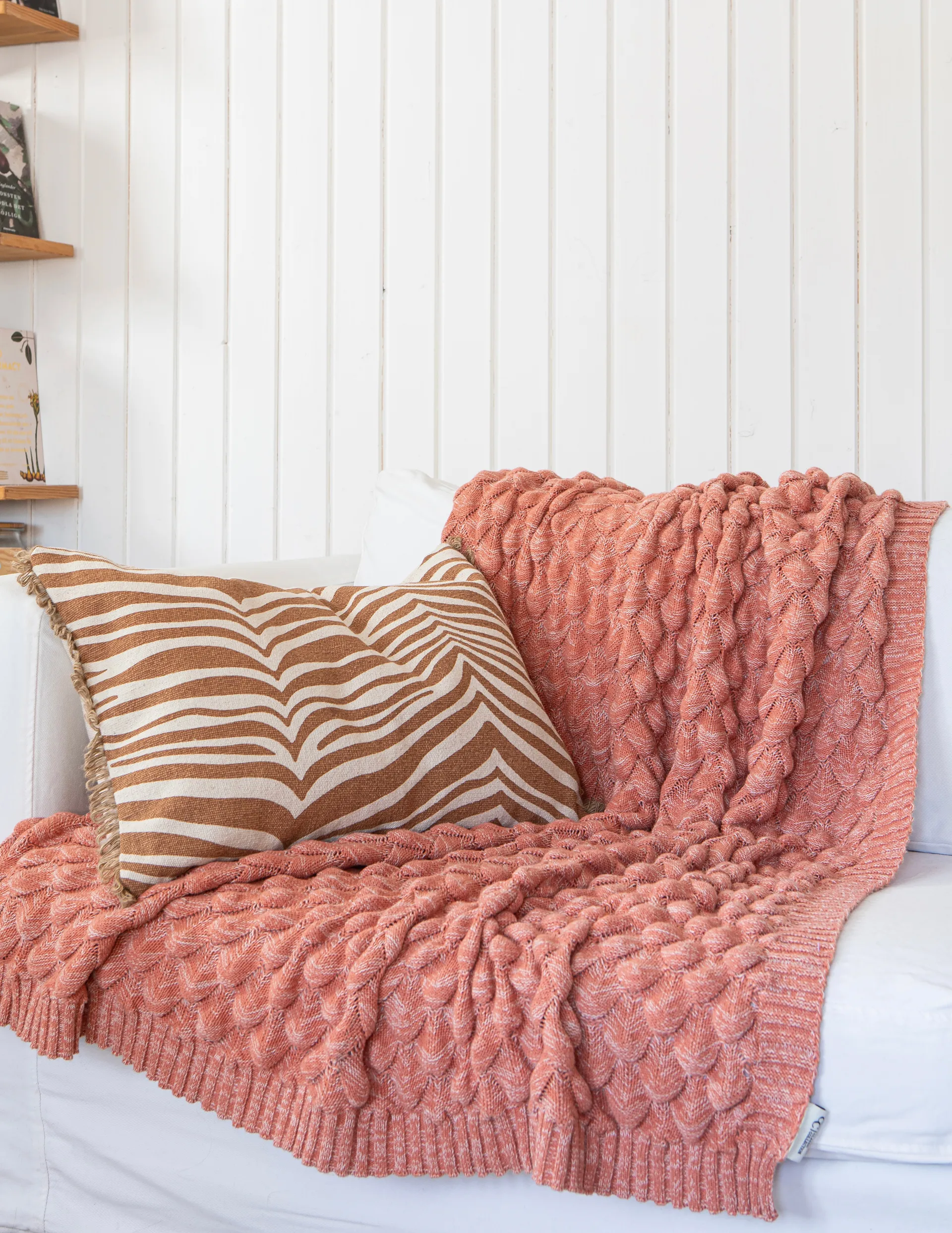 Gems pläd 130x170 cm, Brown Classic Collection