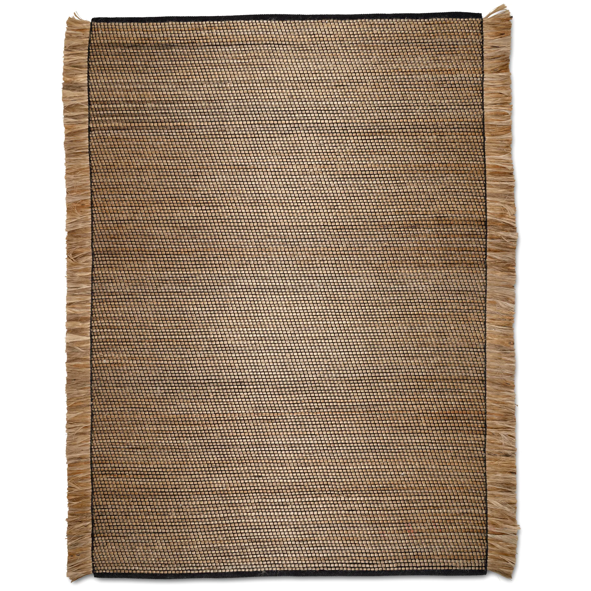 Goa matta 250x350 cm, Svart-jute Classic Collection