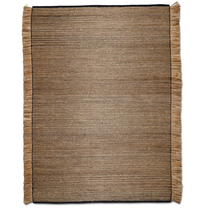 Goa matta 250x350 cm - Svart-jute - Classic Collection