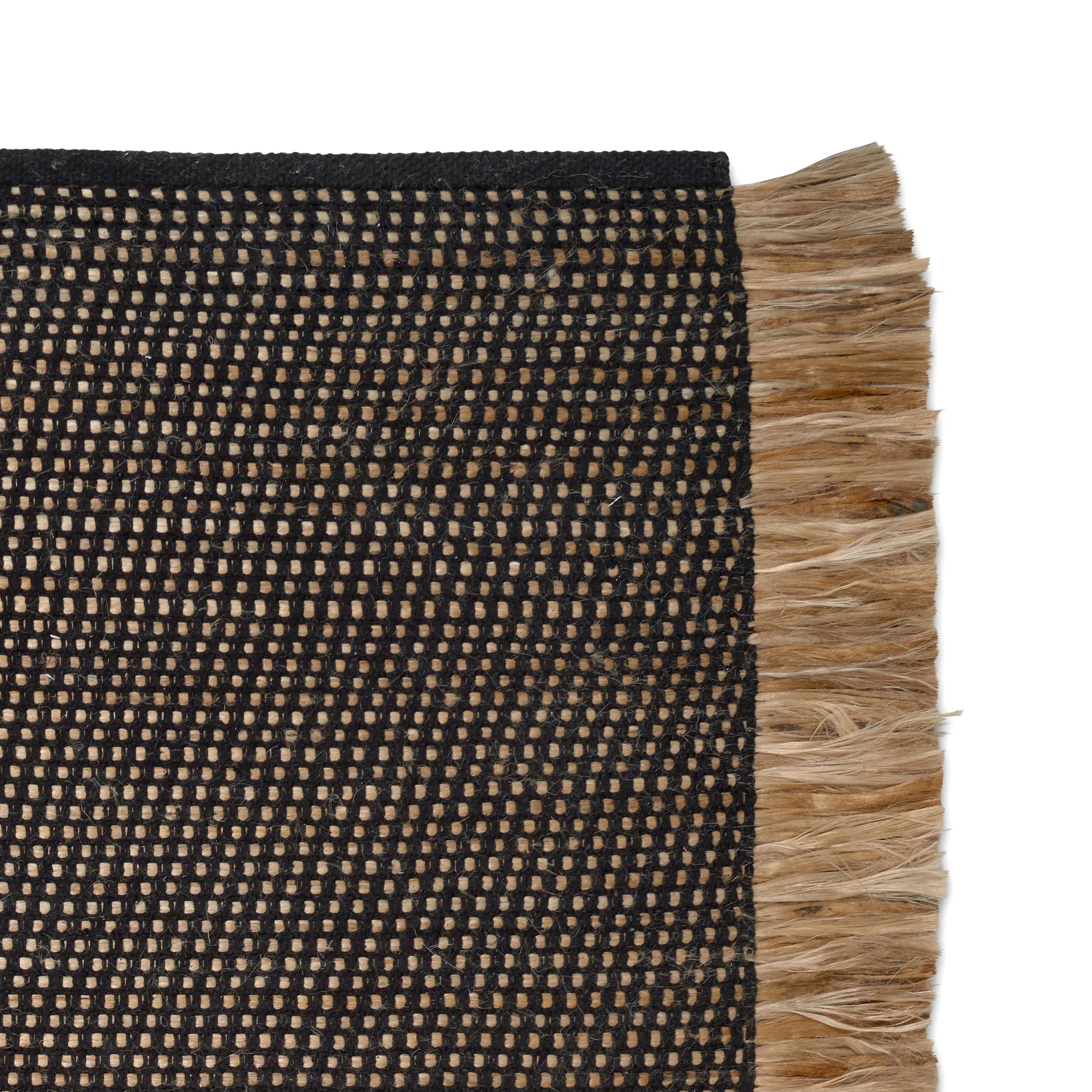 Goa matta 250x350 cm, Svart-jute Classic Collection