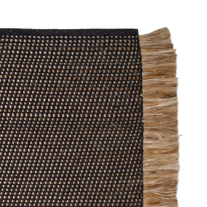 Goa matta 250x350 cm - Svart-jute - Classic Collection