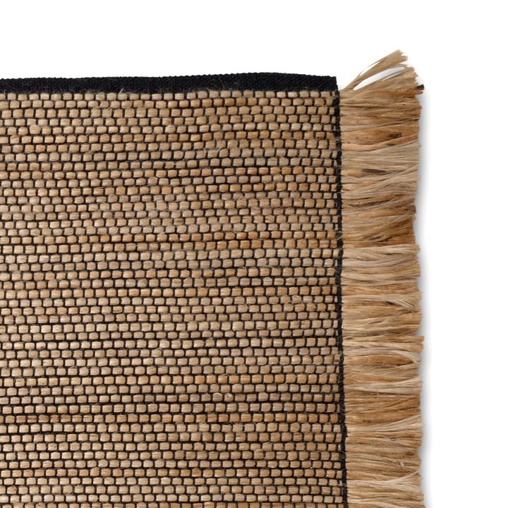 Goa matta 250x350 cm - Svart-jute - Classic Collection