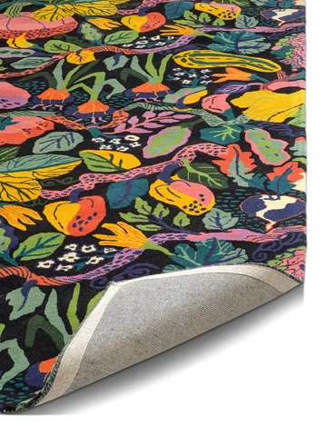 Heritage Garden matta - Charcoal-multi, 170x230 cm - Classic Collection