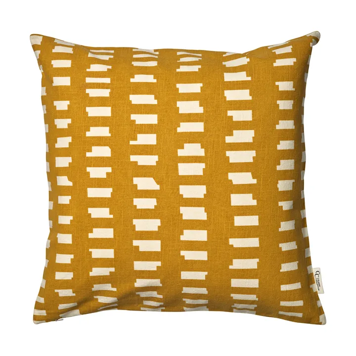 Ikat Block kuddfodral 50x50 cm - Yellow - Classic Collection